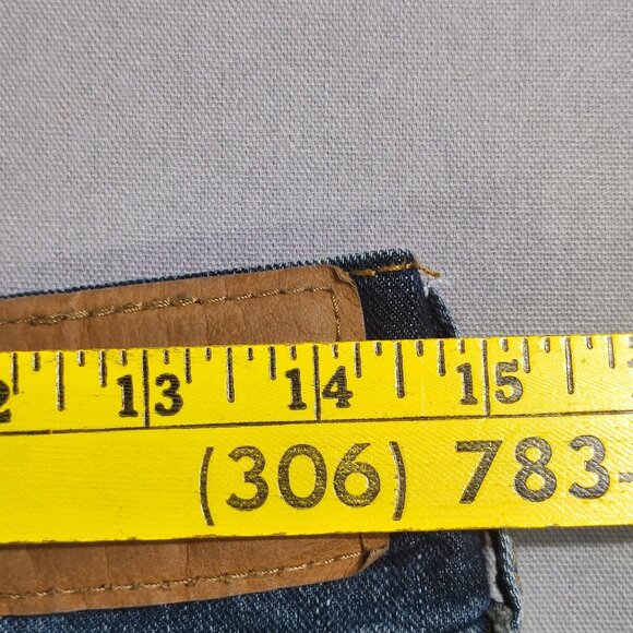 Signature by Levi Strauss S51 jeans men's size W29XL30 hard washed blue straight - Picture 13 of 15